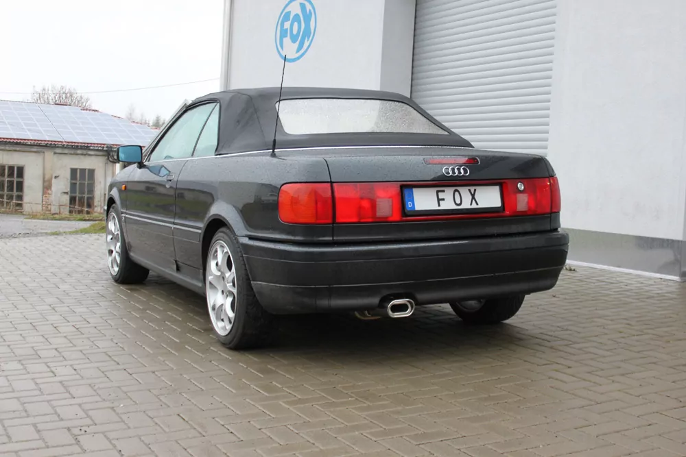 Audi 80/90 - Typ 89, B3 Limousine/ Coupe/ 80 B4 - Cabrio  Endschalldämpfer - 135x80 Typ 53