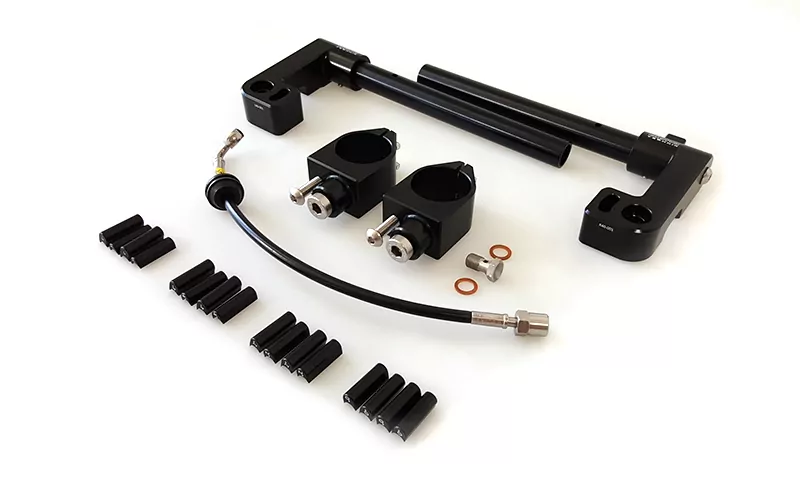 alpha Technik Lenkererhöhungssatz 40mm Suzuki SV650X WCX0/WCX1