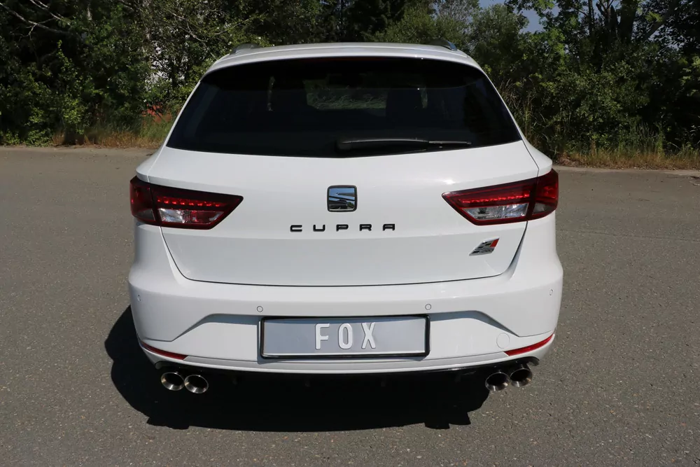 Seat Leon 5F ST - Cupra 300  Endschalldämpfer rechts/links - 2x80 Typ 25 rechts/links