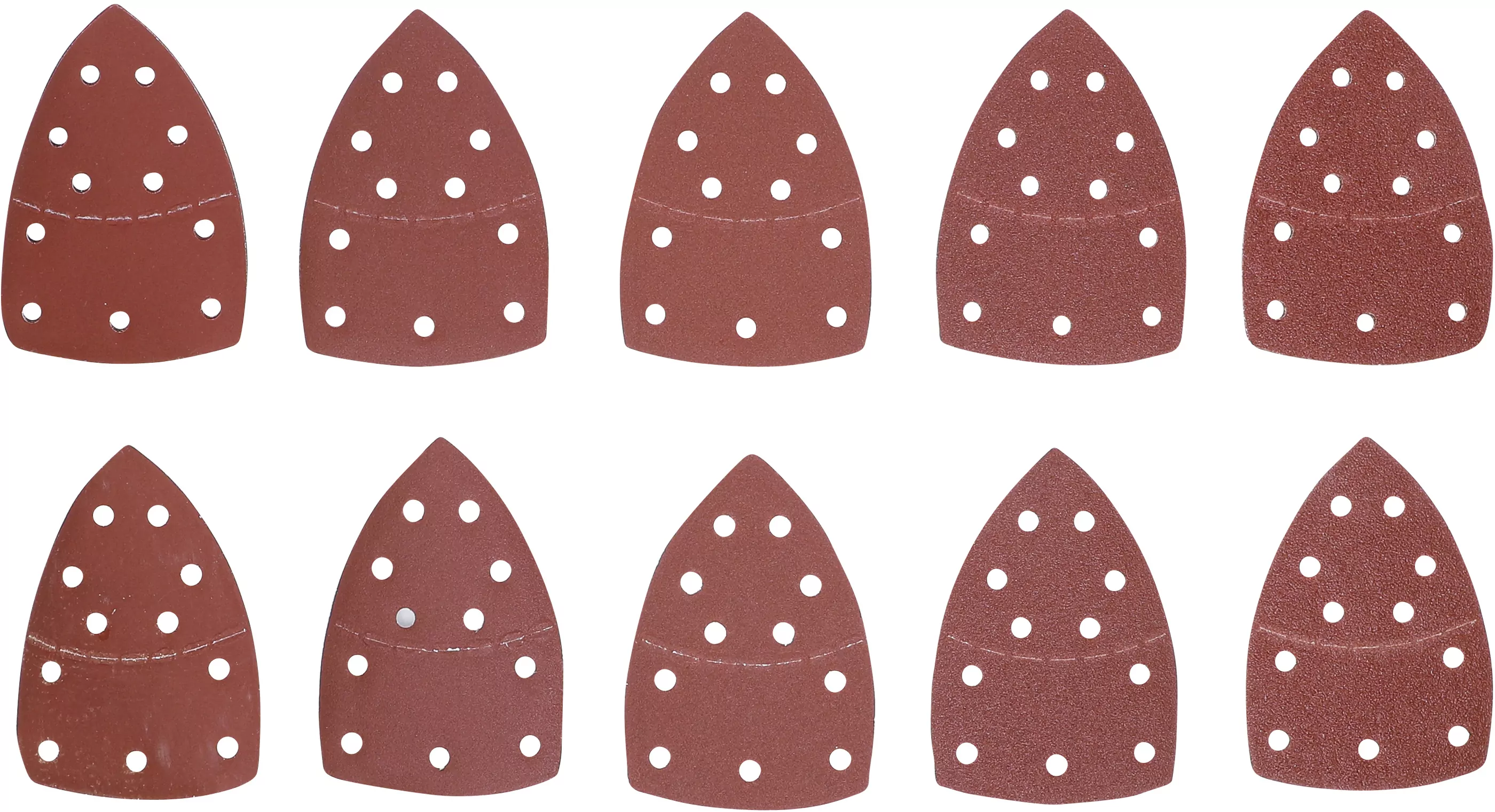Schleifblatt-Satz für Multischleifer | 145 x 100 mm | K 40 - 400 | 25-tlg.