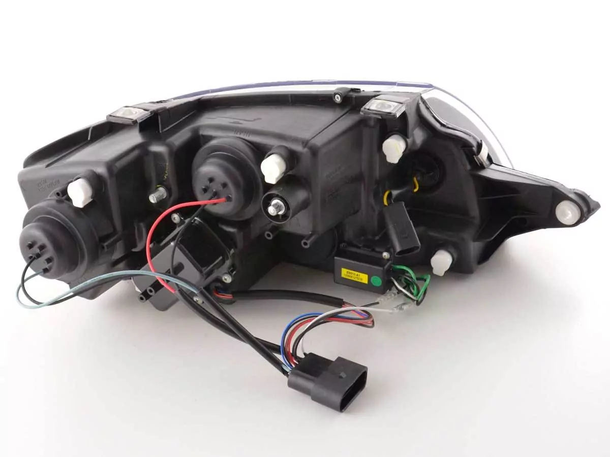 Scheinwerfer Set Daylight LED TFL-Optik Audi TT Typ 8N Bj. 99-06 schwarz