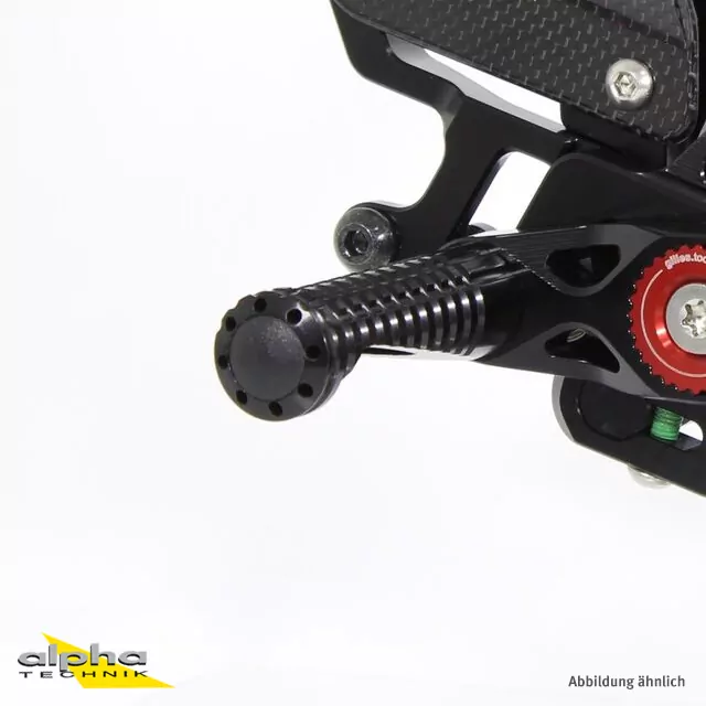 GILLES Ersatz-Fußraste MUE2 FXR schwarz