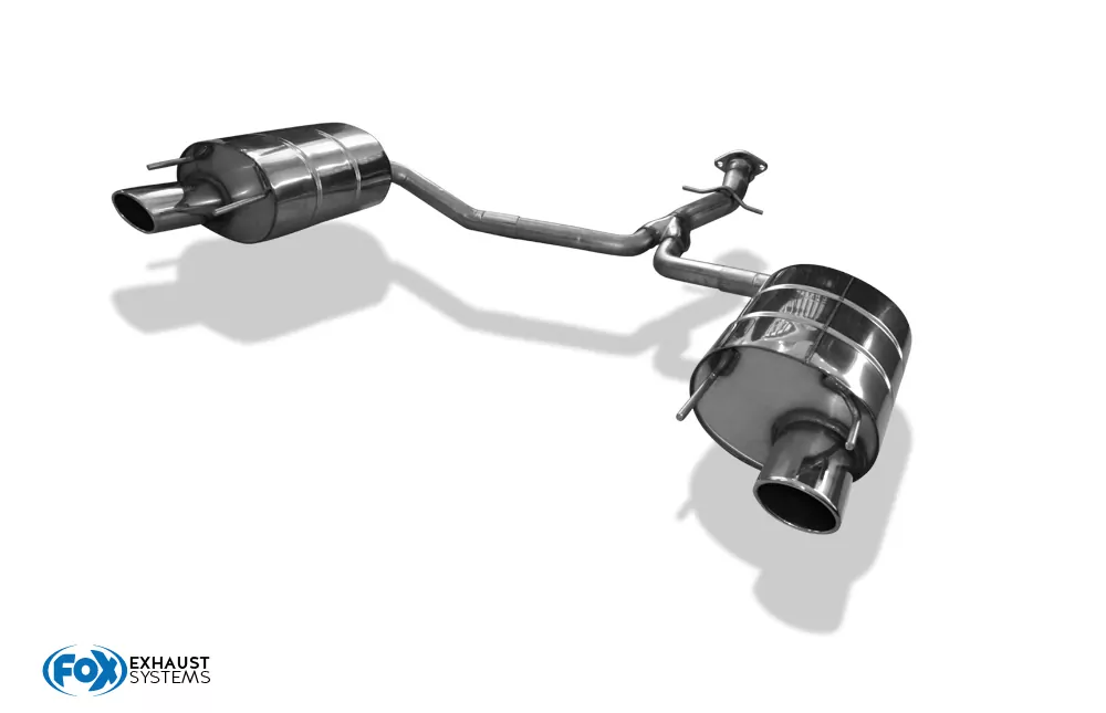 Lexus IS - II  Endschalldämpfer rechts/links einflutig - 115x85 Typ 32 rechts/links