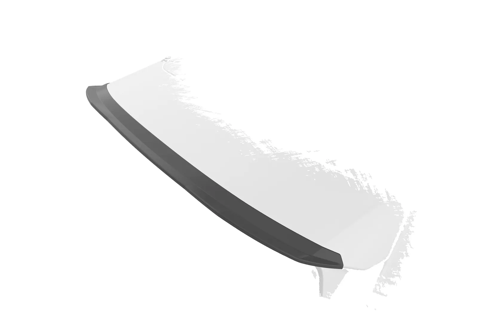 Heckflügel mit ABE für Mitsubishi Eclipse Cross HF937 Schwarz Strukturiert