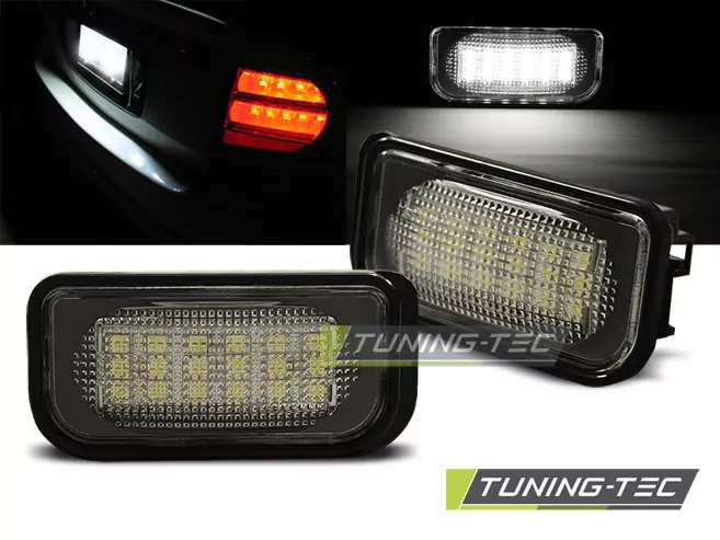 License Led Lights Fits Mercedes W203 07.00-07 Sedan