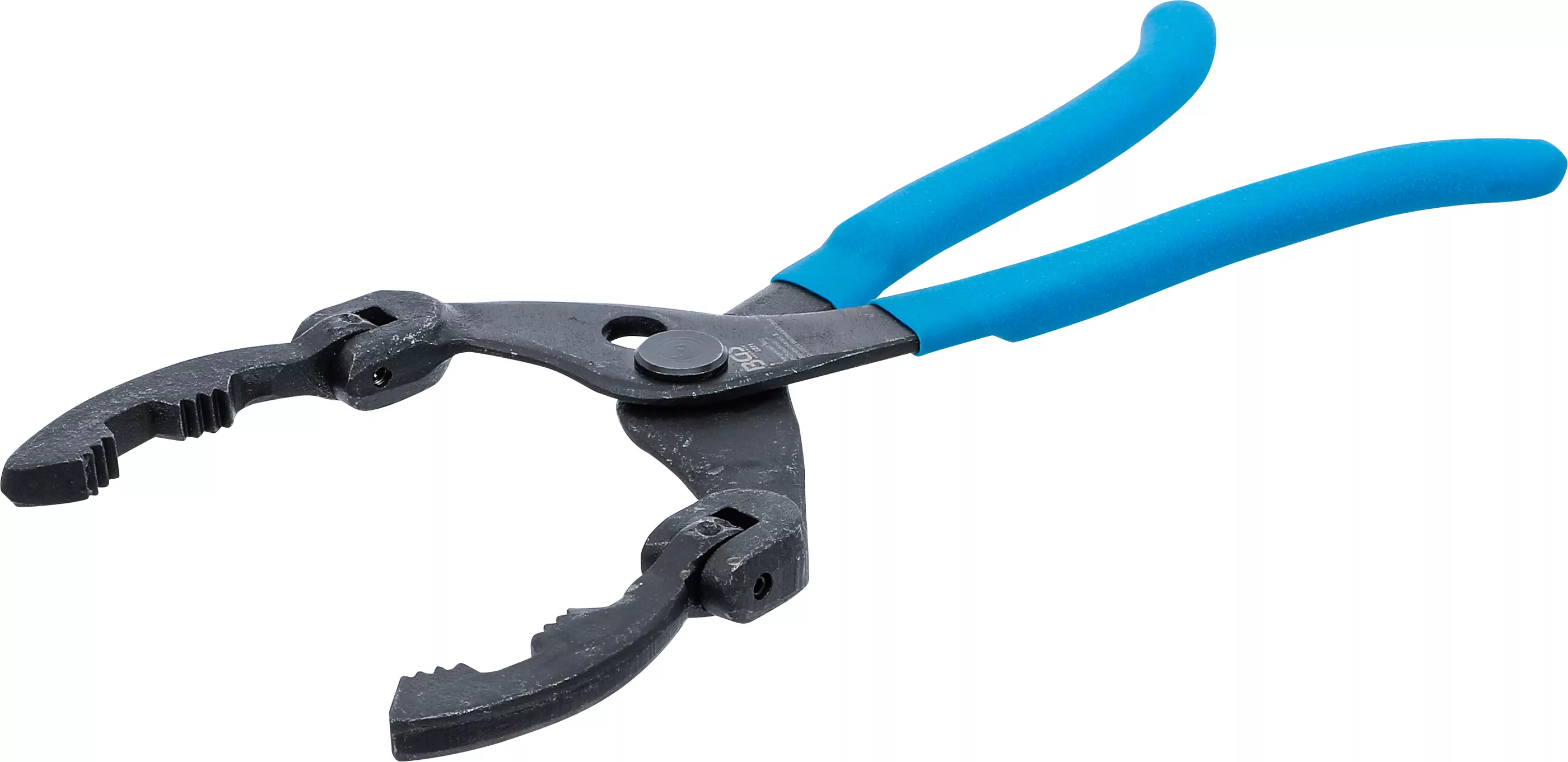 Spezial-Zange für Öl- und Kraftstofffilter mit abwinkelbaren Backen