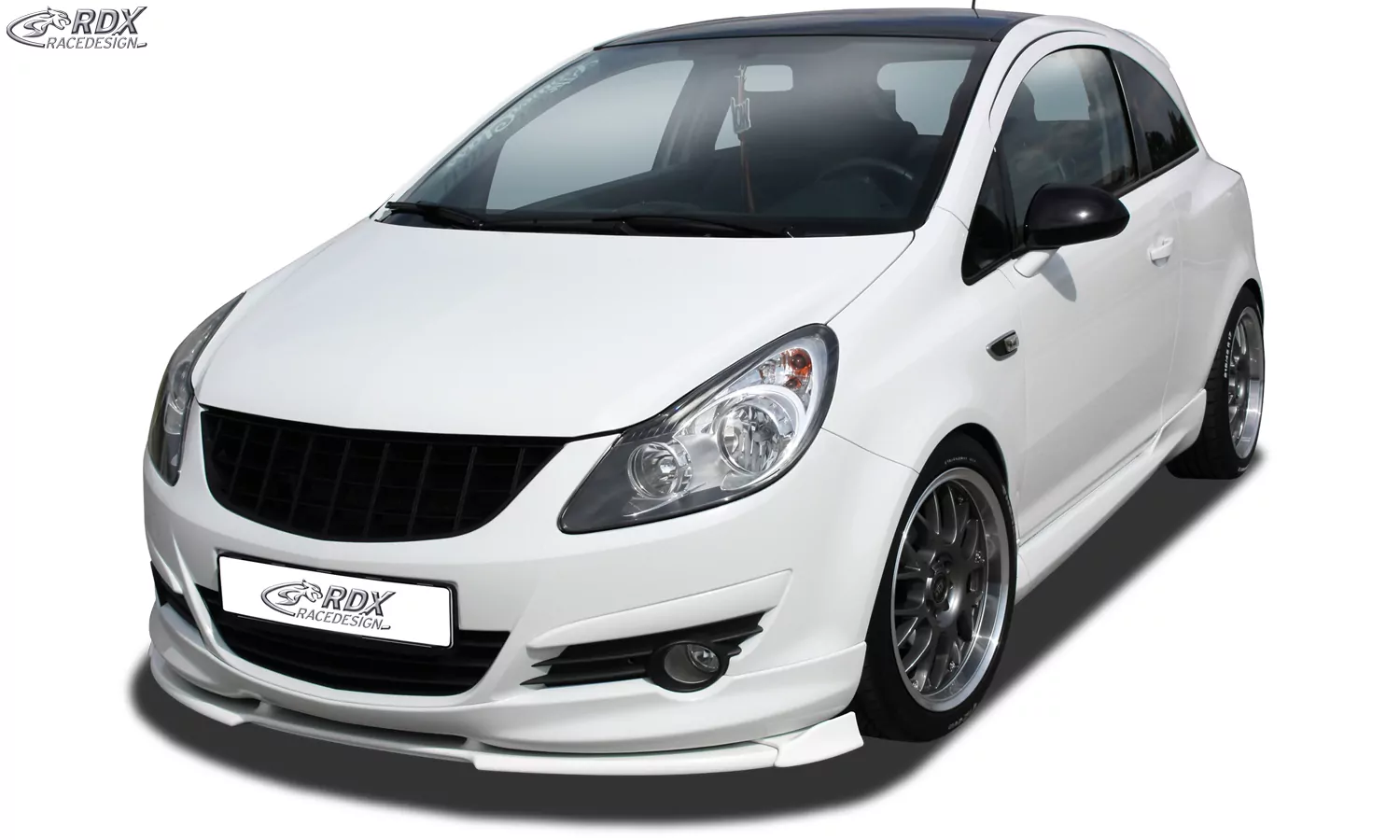 RDX Frontspoiler VARIO-X für OPEL Corsa D -2010 OPC-Line Frontlippe Front Ansatz Vorne Spoilerlippe