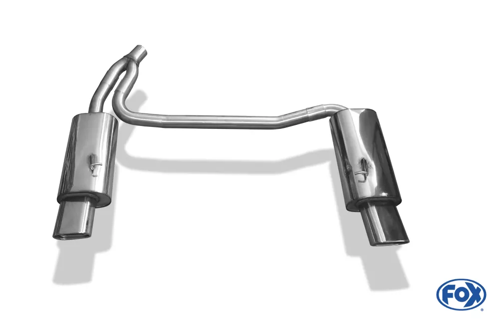 Volvo C70 I - Coupe & Cabrio  Endschalldämpfer Ausgang rechts/links - 135x80 Typ 53 rechts/links