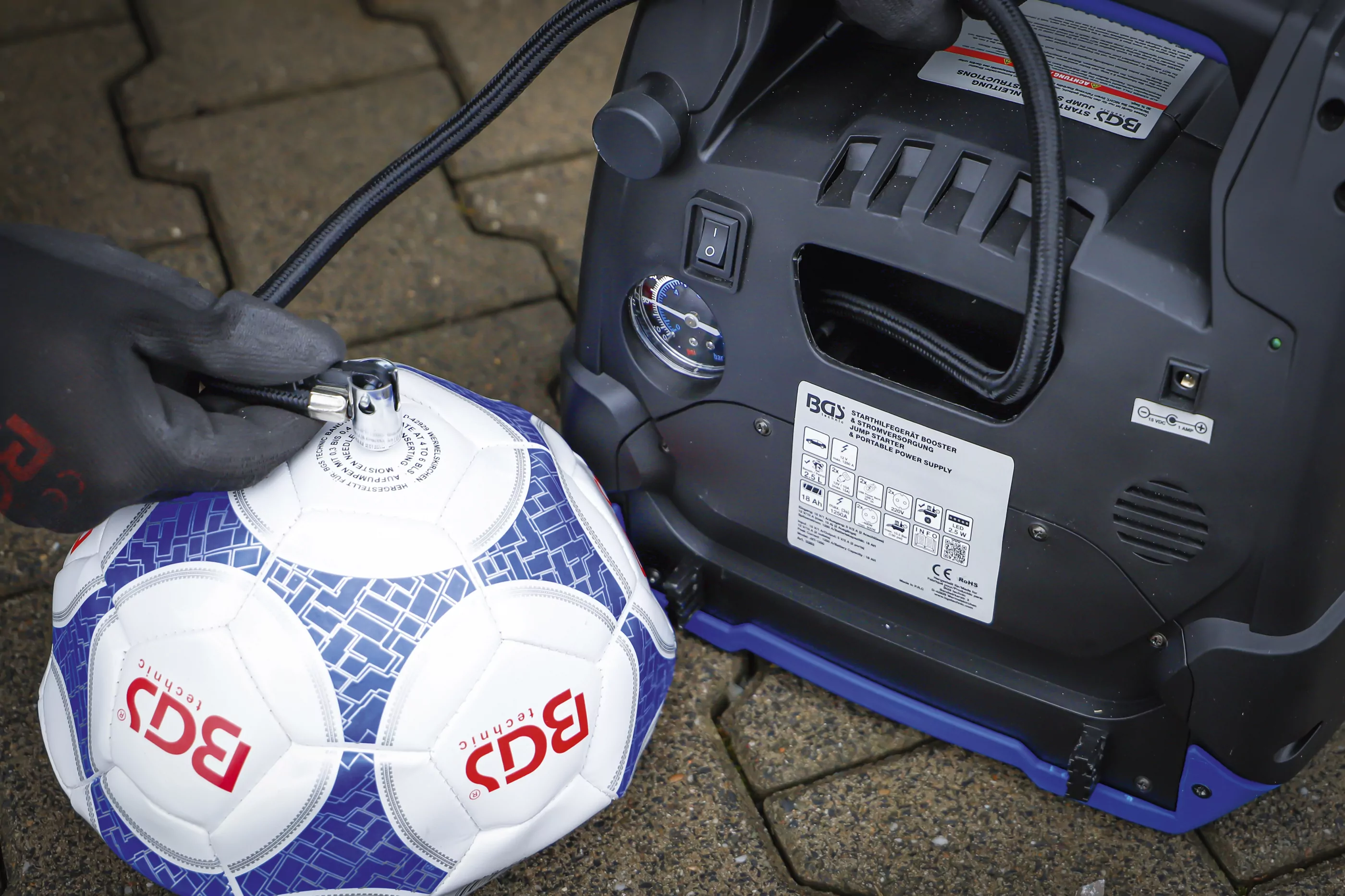 Multifunktions-Starthilfegerät & Mobile Stromversorgung | 5-in-1 | 18 Ah
