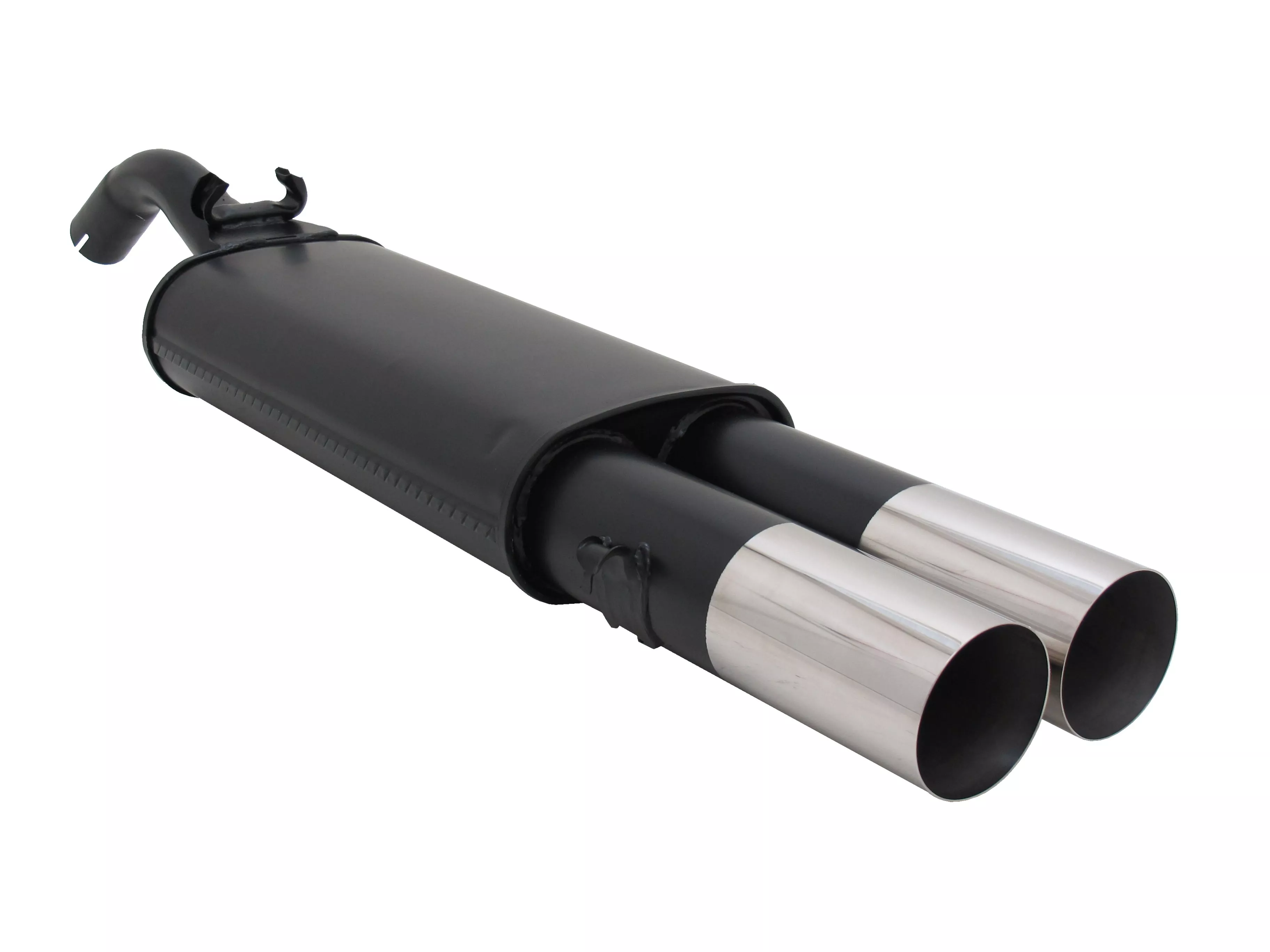 Novus Sportauspuff für VW Golf 2 19E 2x90mm RL-Design