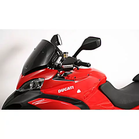 MRA Sportscheibe, DUCATI Multistrada 1200, schwarz, 09-12, kurz mit ABE