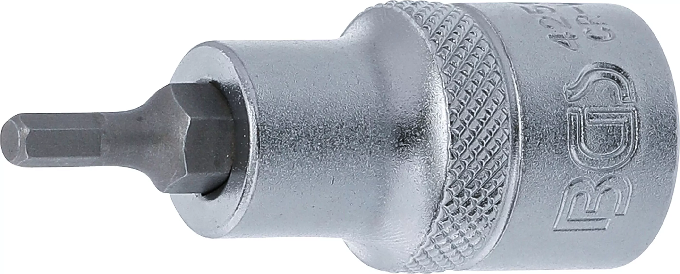 Bit-Einsatz | Antrieb Innenvierkant 12,5 mm (1/2") | Innensechskant 4 mm