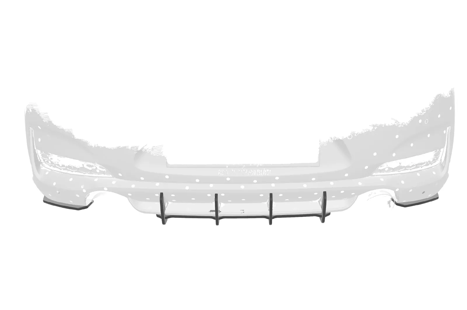 Racing Diffusor / Heckansatz für Hyundai I30 N (PD) HA331