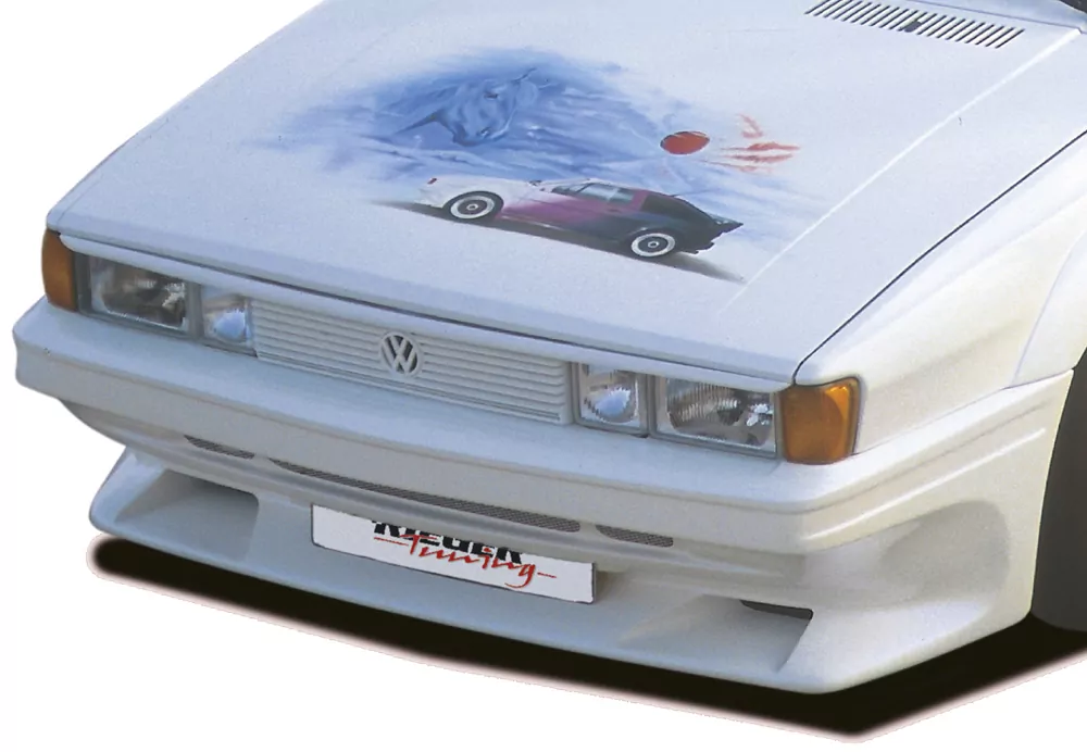 Rieger Spoilerstoßstange Breitbau II für VW Scirocco 2 - Coupé 88- carbon optik