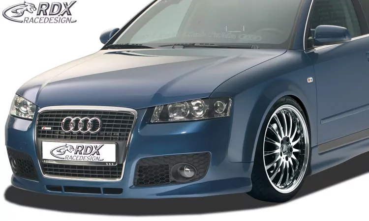 RDX Motorhaubenverlängerung für AUDI A4 B6 8E "SingleFrame" Böser Blick