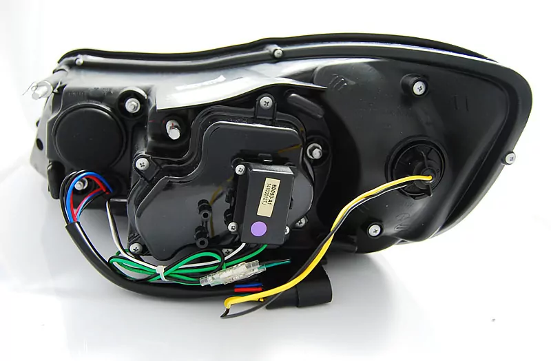 HEADLIGHTS DAYLIGHT BLACK fits SKODA OCTAVIA 09-12