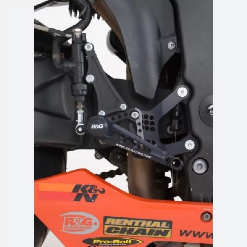 NEW R&G Racing Fußrastenanlage Race Kawasaki ZX-6 R
