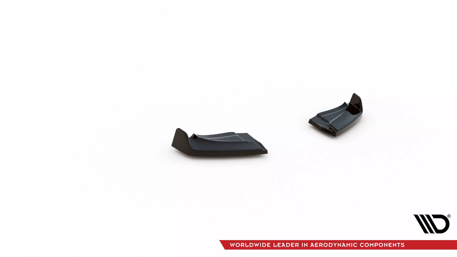 Heck Ansatz Flaps Diffusor V.3 Für Mini Cooper John Cooper Works R56 Schwarz Hochglanz