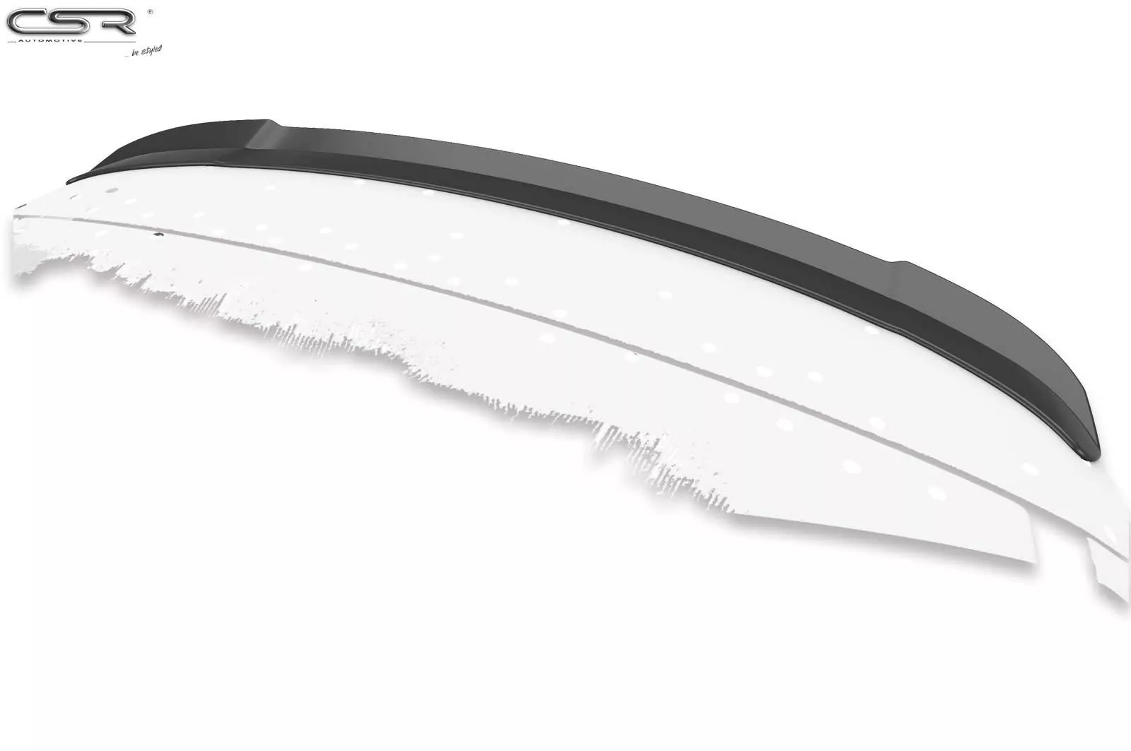 Heckflügel mit ABE für Mercedes C-Klasse S205 T-Modell Lackierfreundlich (schwarz matt)