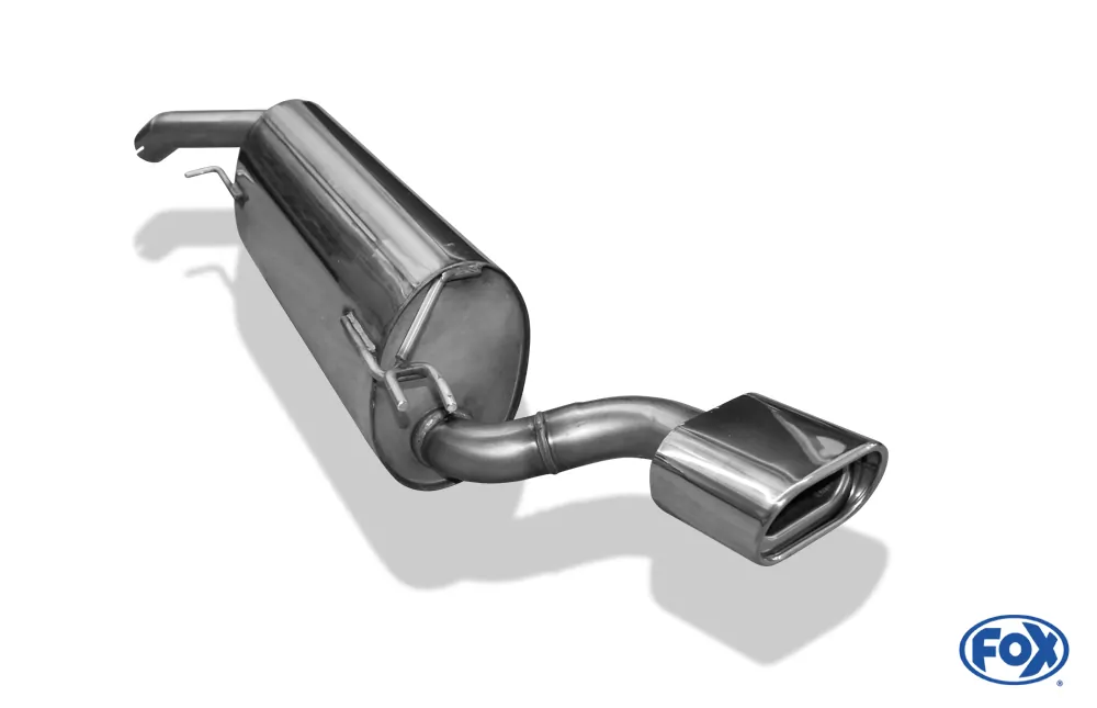 Fiat Bravo 198 für Modelle mit Stoßstangenausschnitt  Endschalldämpfer - 135x80 Typ 53