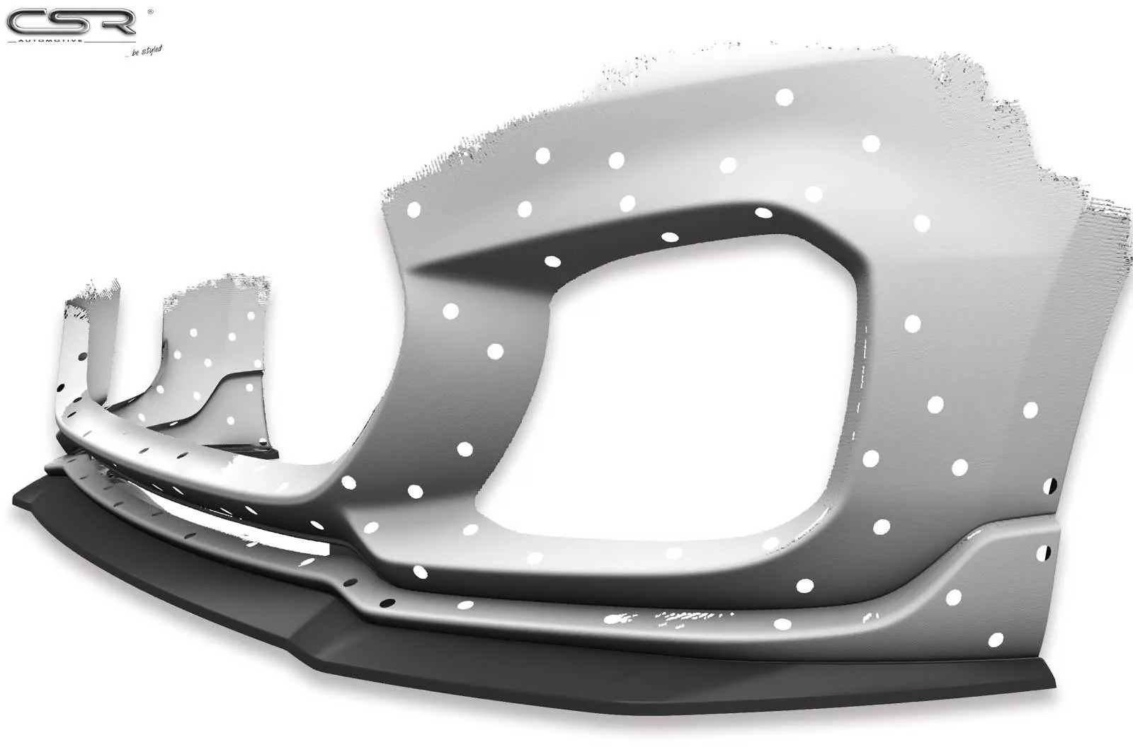 Cup-Spoilerlippe mit ABE für Suzuki Swift 6 (RZ/AZ) Sport CSL442-M Carbon Look (matt)