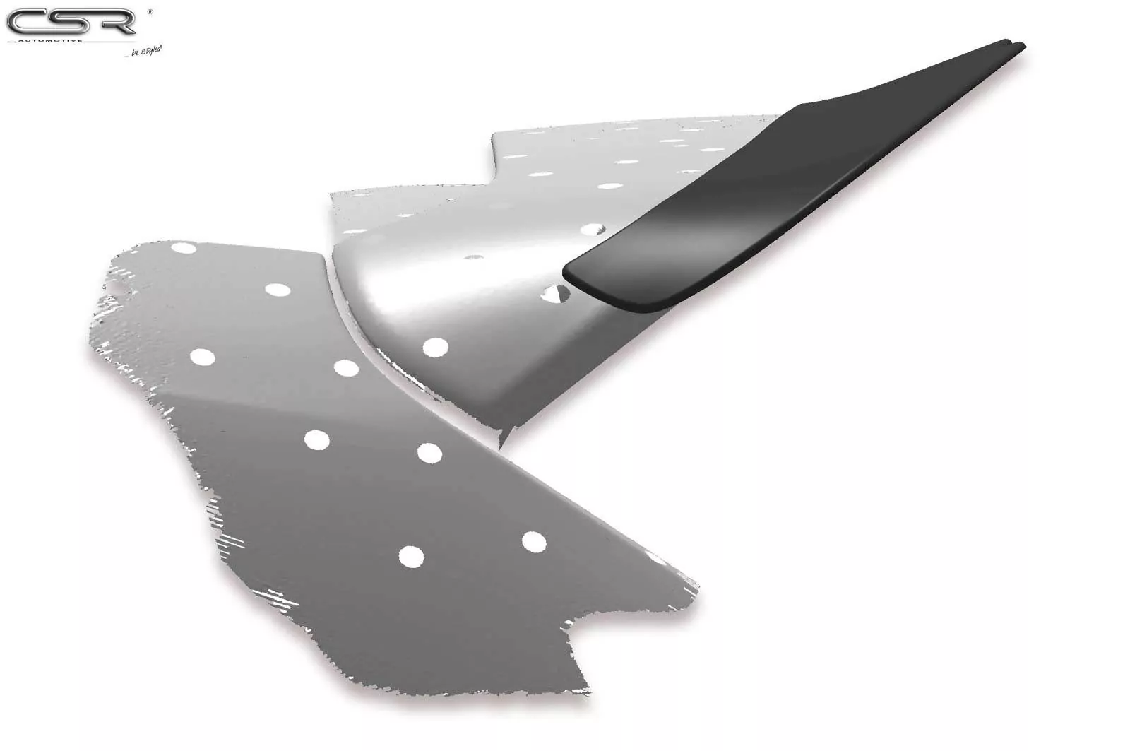 Heckflügel mit ABE für Opel Corsa E OPC HF662-M Carbon Look (matt)