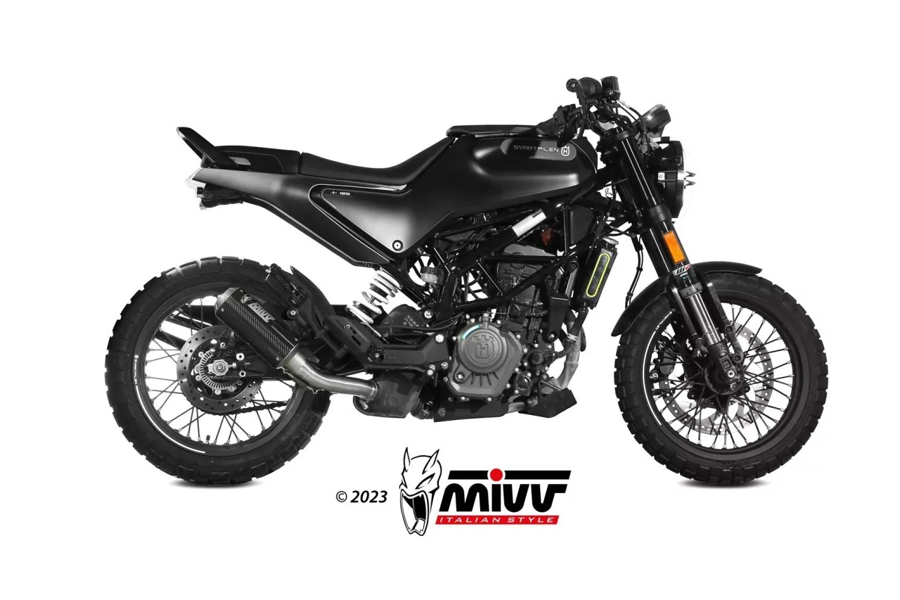 MIVV MK3 Carbon HUSQVARNA SVARTPILEN 125 21-24