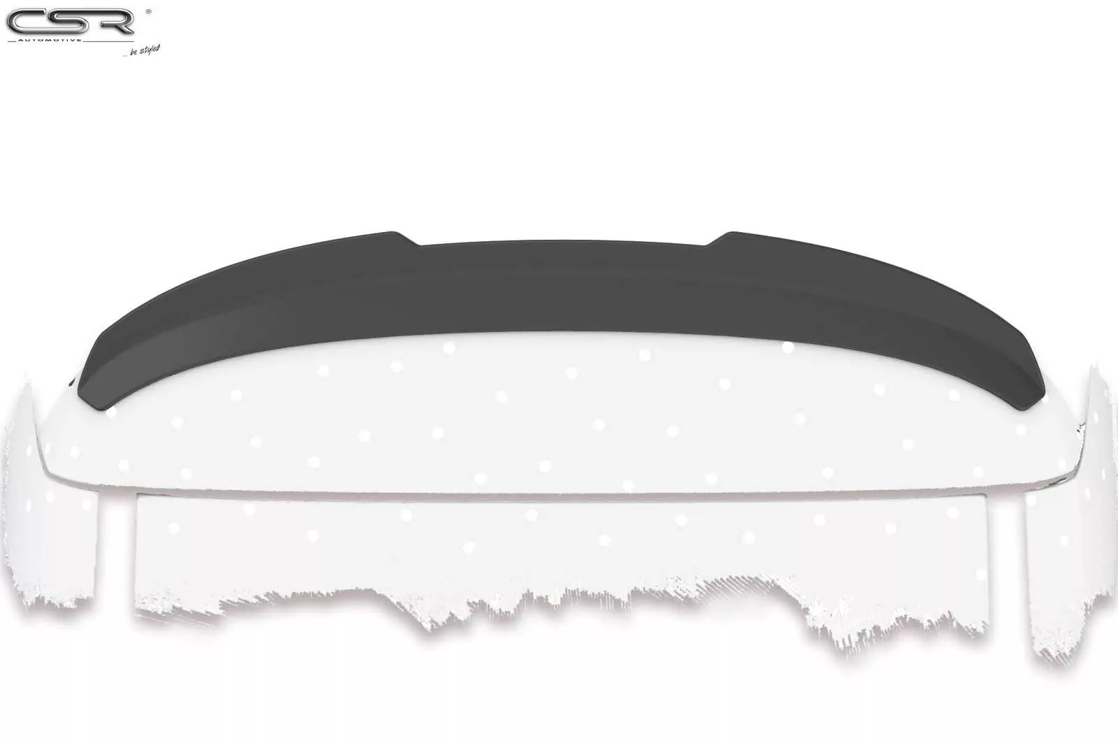 Heckflügel mit ABE für Ford Focus MK3 Turnier HF684-M Carbon Look (matt)