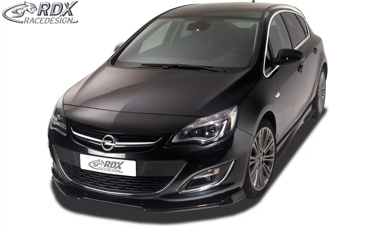 RDX Frontspoiler VARIO-X für OPEL Astra J Facelift 2012+ Frontlippe Front Ansatz Vorne Spoilerlippe