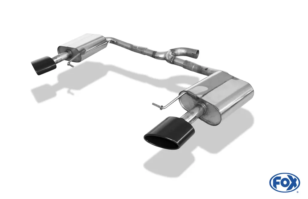 Seat Leon 5F ST 4x4 - Cupra 300  Endschalldämpfer rechts/links - 160x90 Typ 38 rechts/links schwarz