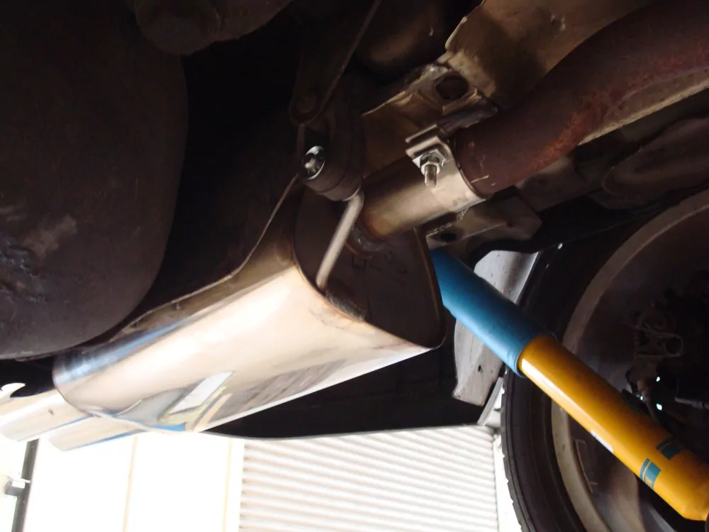 Ford Galaxy WGR/ VW Sharan 7M  Endschalldämpfer - 2x80 Typ 13