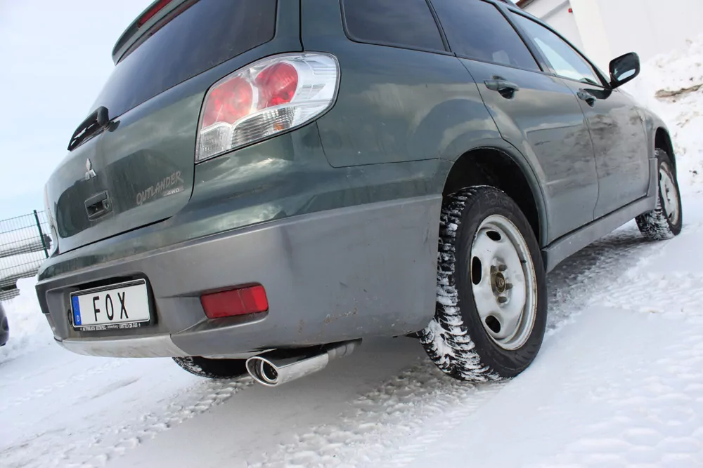 Mitsubishi Outlander 4WD  Endschalldämpfer - 115x85 Typ 33