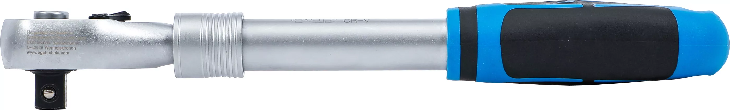 Umschaltknarre, ausziehbar | Abtrieb Außenvierkant 12,5 mm (1/2") | 305 - 445 mm