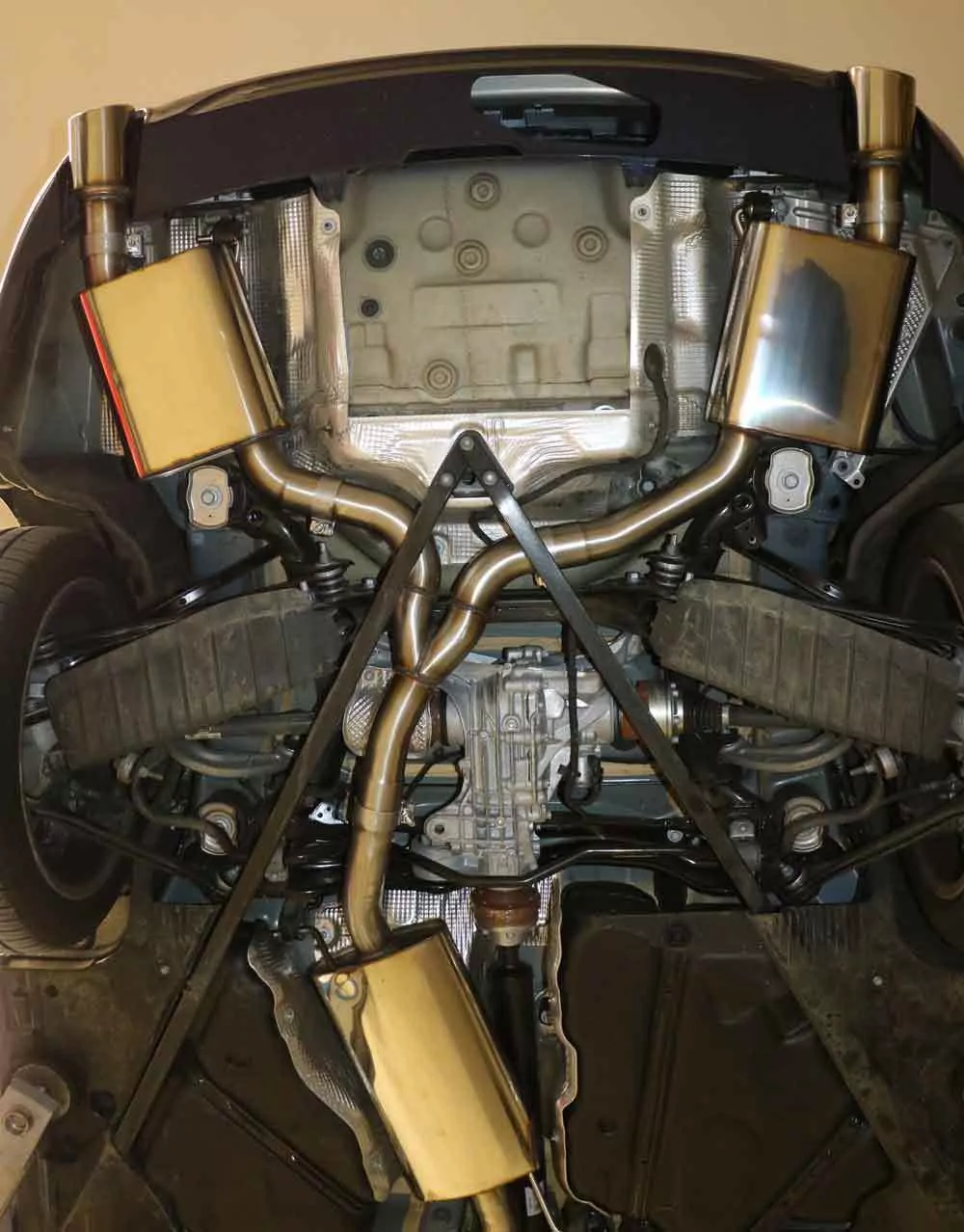 Audi A5 quattro B9 Cabrio  Endschalldämpfer rechts/links für 1-Rohr einflutig - 1x100 Typ 16 rechts/links