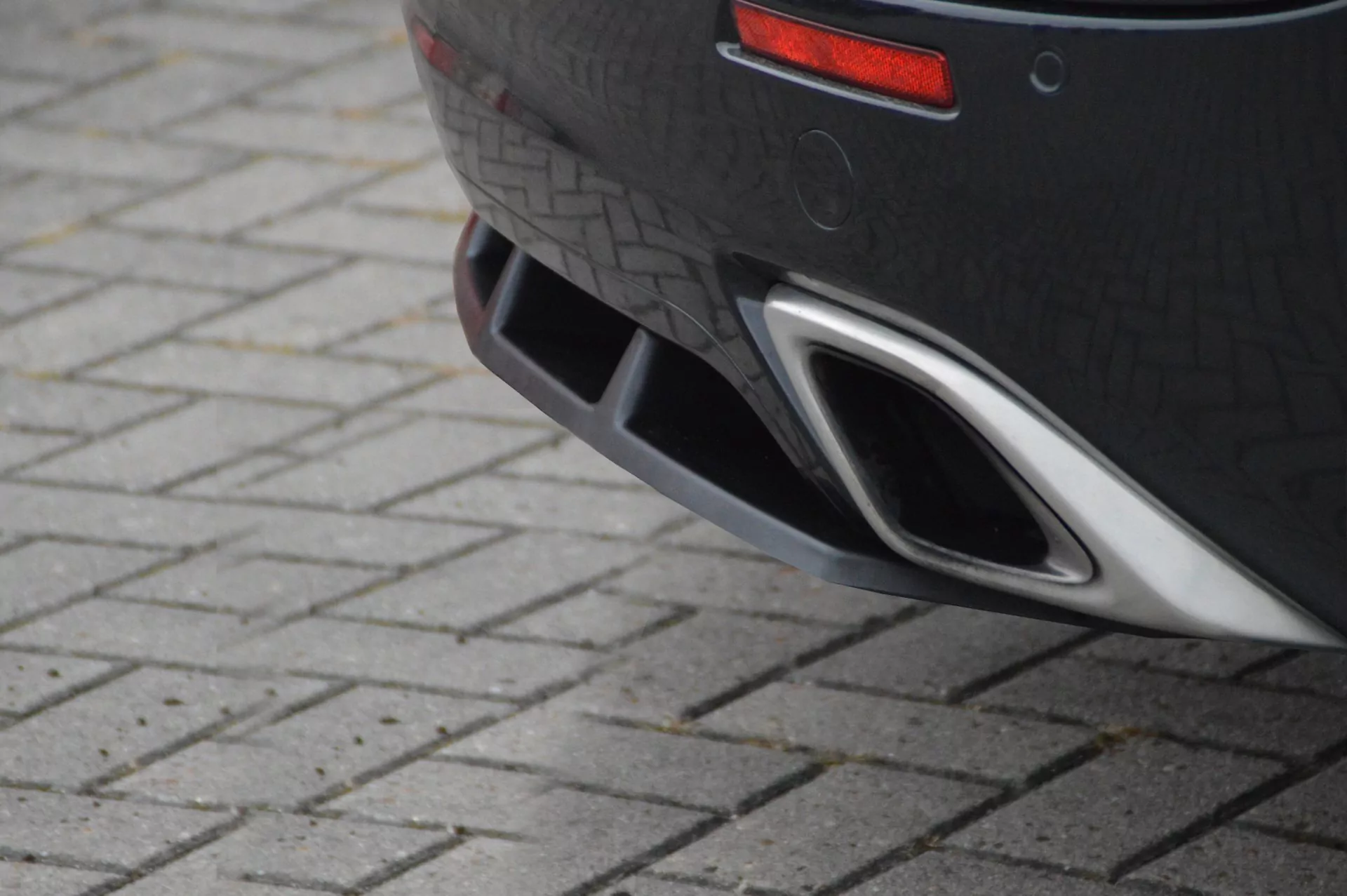 Heckeinsatz inkl Seitenteilen links / rechts für Original OPC Stoßstange aus ABS für Opel Insigia OPC ab Bj. 2009-