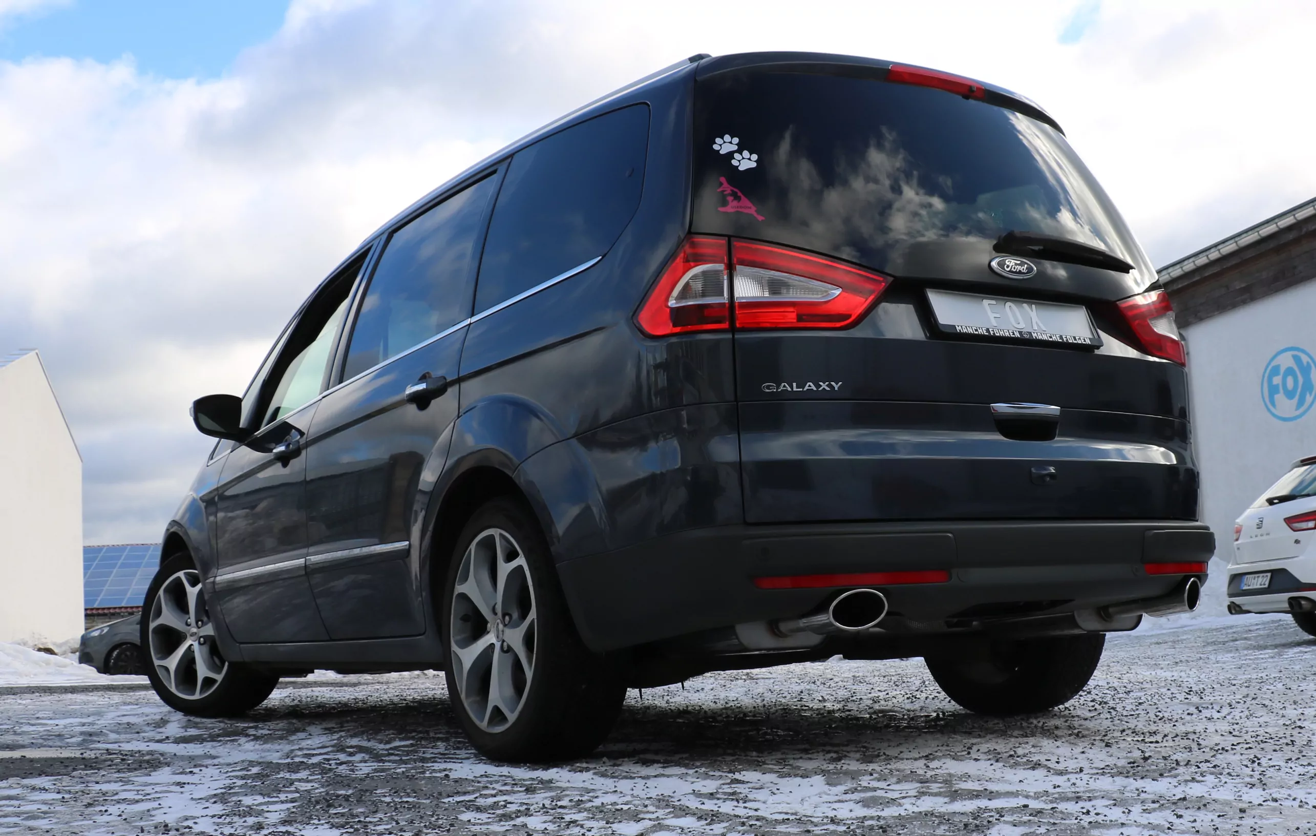 Ford Galaxy II - WA6  Endschalldämpfer rechts/links - 115x85 Typ 38 rechts/links