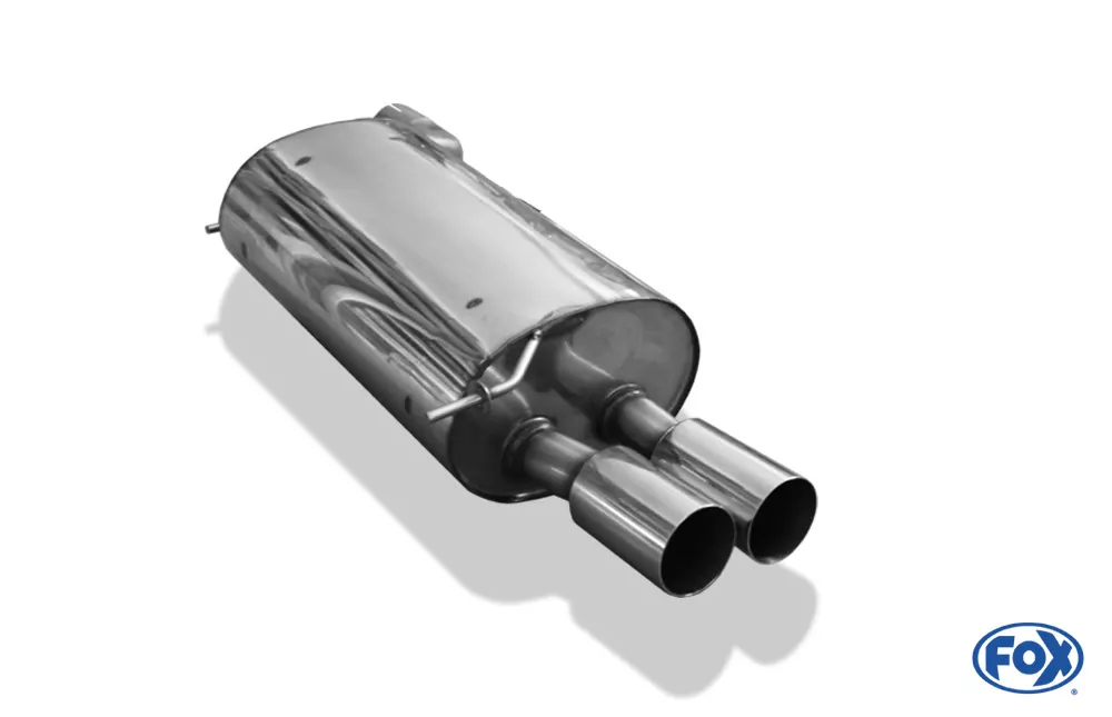 BMW E65 735i/ 745i  Endschalldämpfer - 2x90 Typ 10