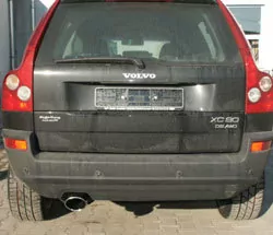 Volvo XC90  Endschalldämpfer - 115x85 Typ 33
