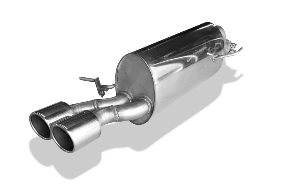 VW Polo AW1 GTI  Endschalldämpfer - 2x90 Typ 16