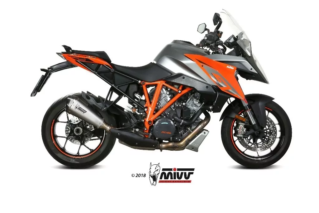 MIVV DELTA RACE Edelstahl KTM 1290 SUPERDUKE GT 2016-