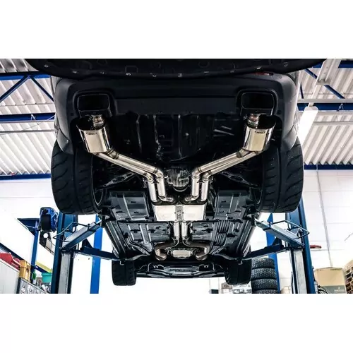 GME Edelstahl-Klappenabgasanlage 3" (76mm) für Dodge RAM DS 5,7L ( mit TÜV Prüfbericht )