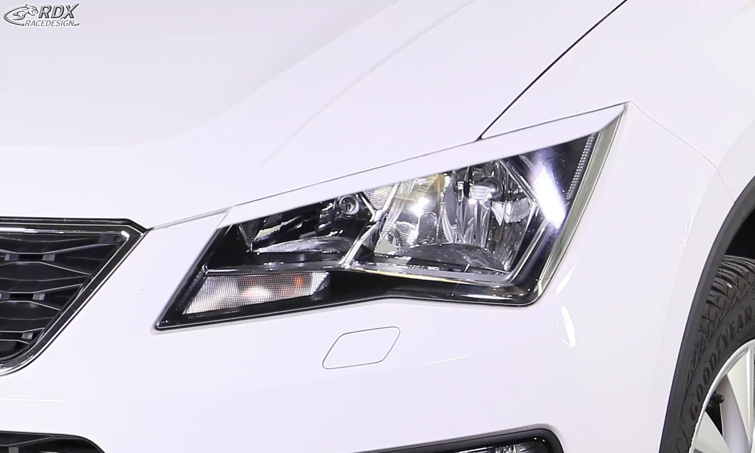 RDX Scheinwerferblenden für SEAT Ateca & CUPRA Ateca 5FP (2016-2021) Böser Blick