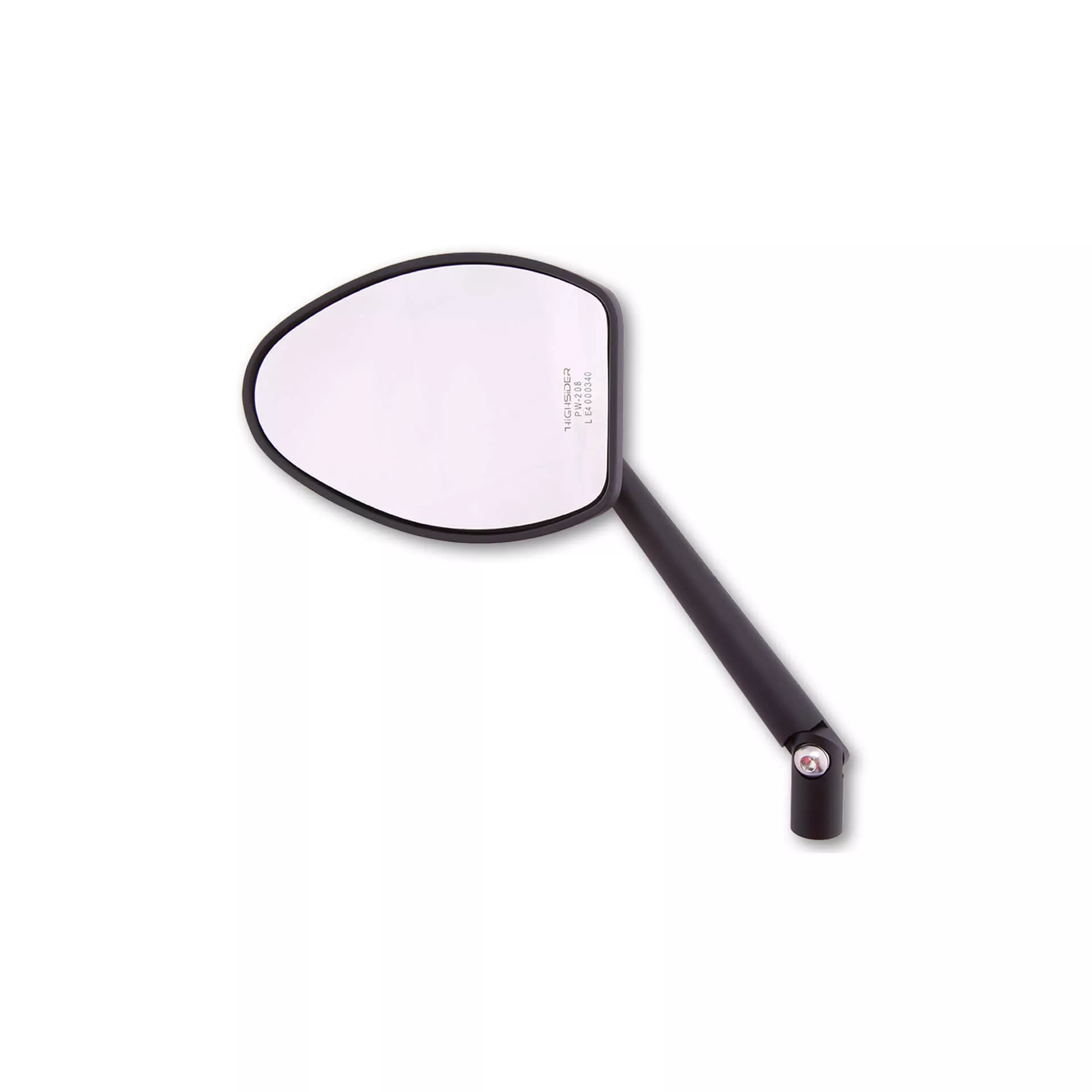 HIGHSIDER pro Handlebar Mirror Ferrara 2 Black (1pc)