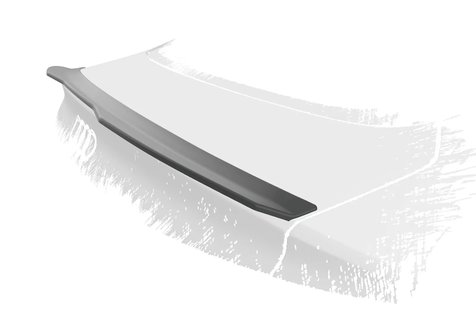 Heckflügel mit ABE für Audi A5 (F5) Sportback HF859 Schwarz Strukturiert