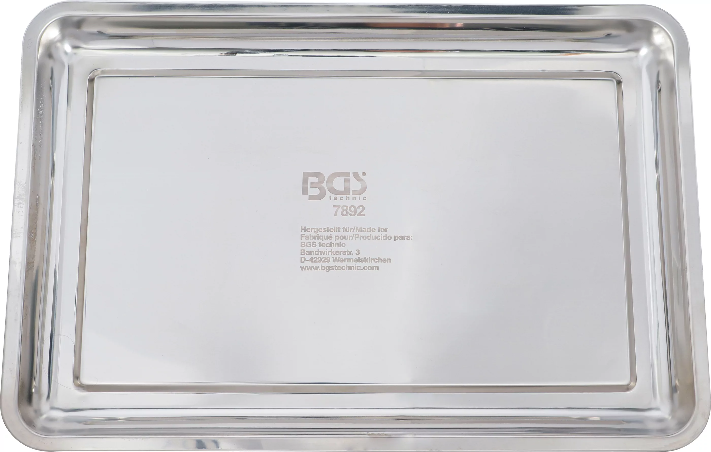 Auffangwanne | Edelstahl | 600 x 400 mm | 9 l