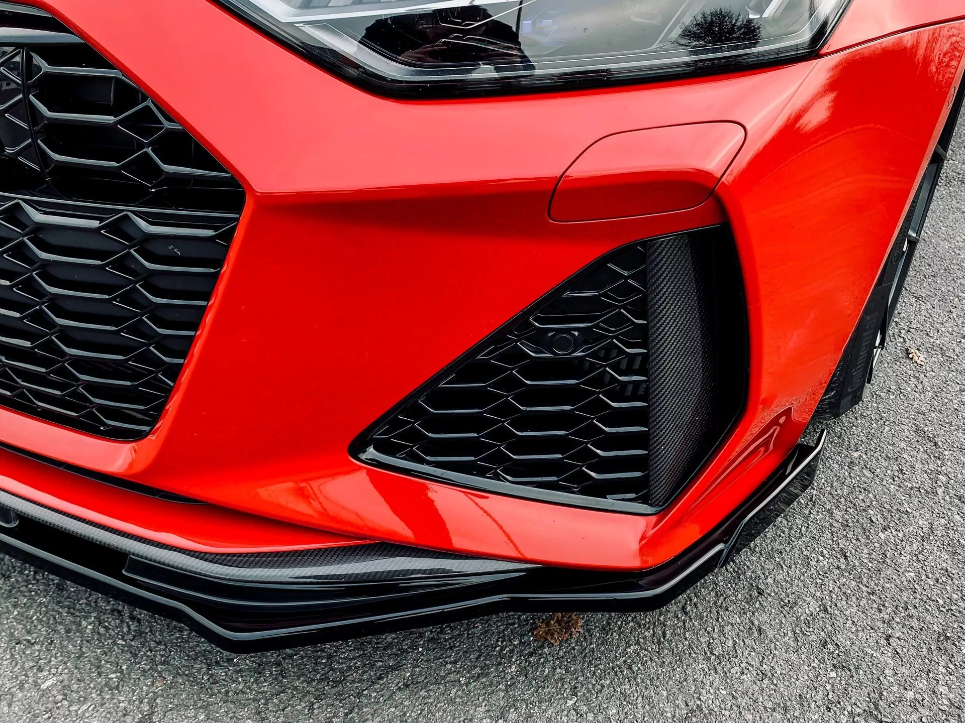 Cup Frontspoilerlippe mit Wing für Audi RS7 C8
