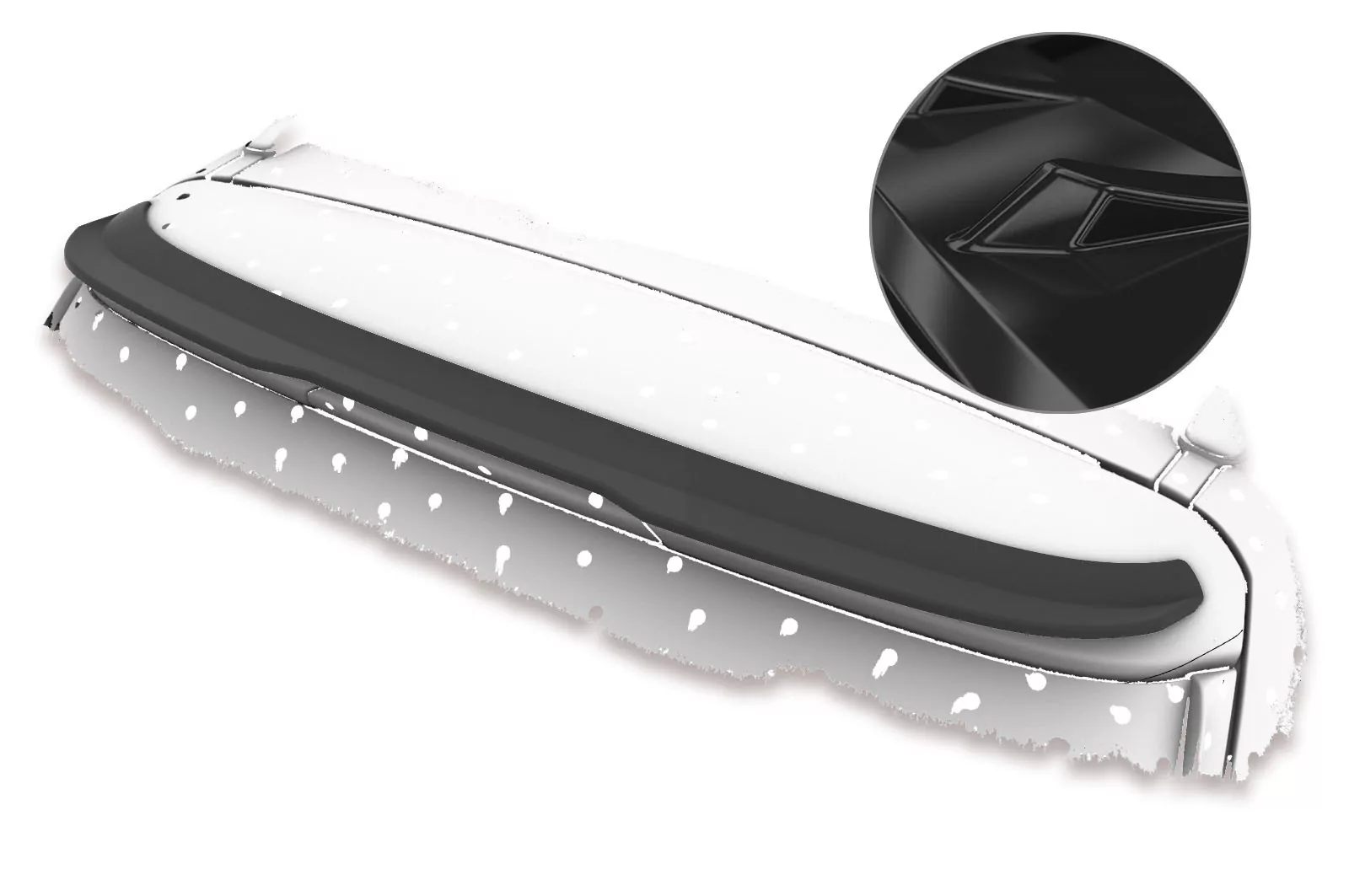 Heckflügel mit ABE für Ford Kuga 2. Generation Glossy (schwarz hochglanz)