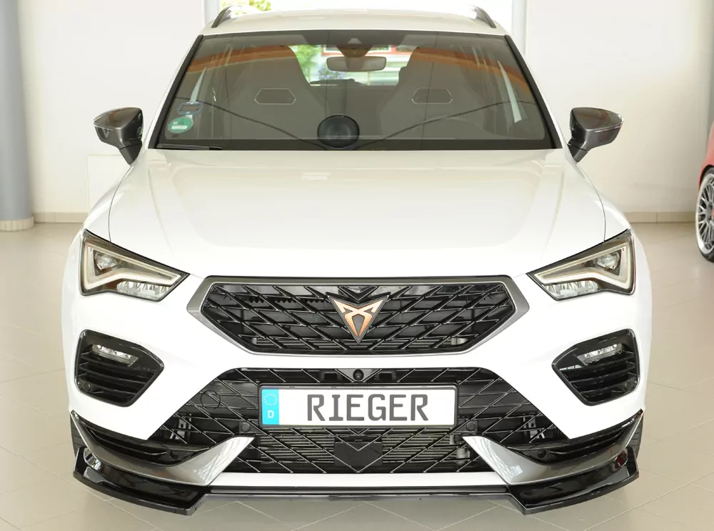 Rieger Spoilerschwert glanz schwarz für Seat Ateca Cupra (5FP)  08.20- (ab Facelift)