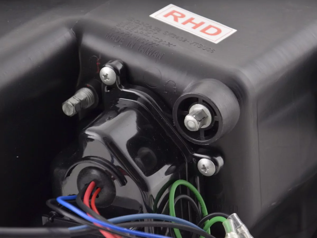 Scheinwerfer Set Daylight LED TFL-Optik VW Tiguan Bj. 07-11 schwarz für Rechtslenker