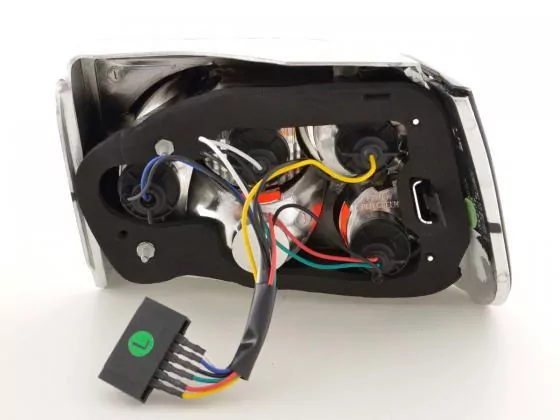 Rückleuchten Set Seat Ibiza 2-trg. Typ 6K Bj. 93-99 chrom